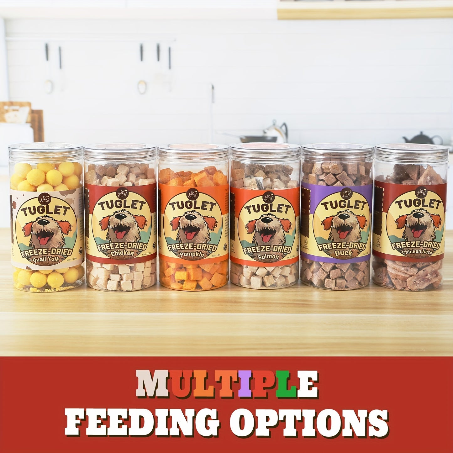 Freeze Dried Pet Food Chicken Neck