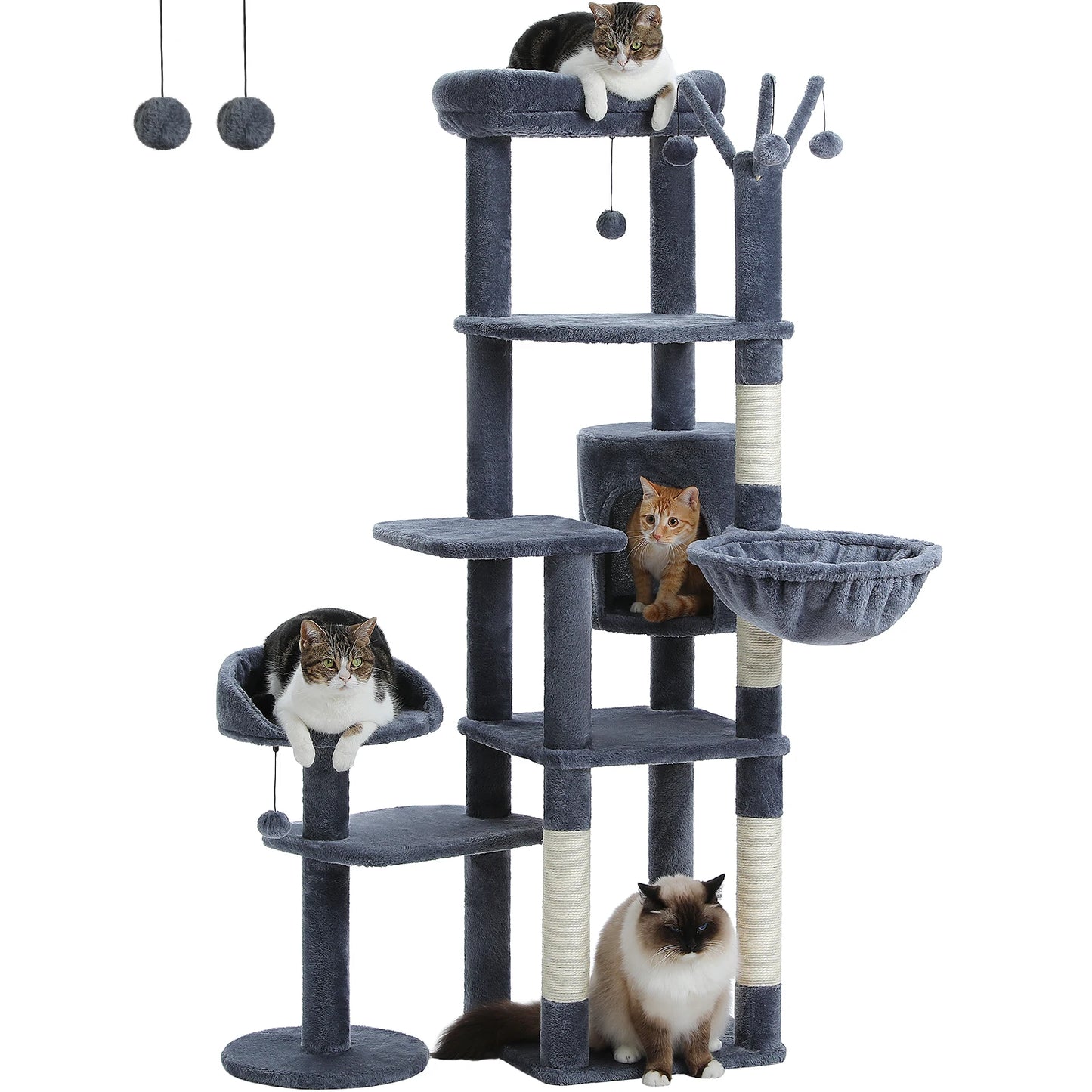 Large Cat Multi-Level Cat Tower