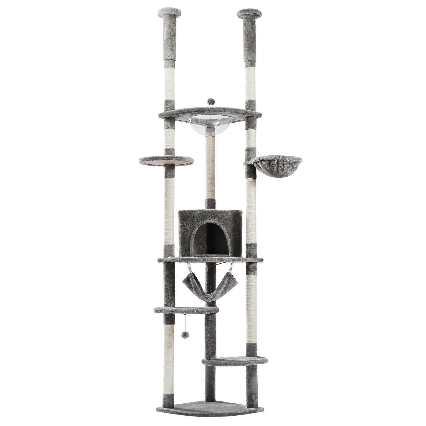 Floor to Ceiling Cat Tree Adjustable
