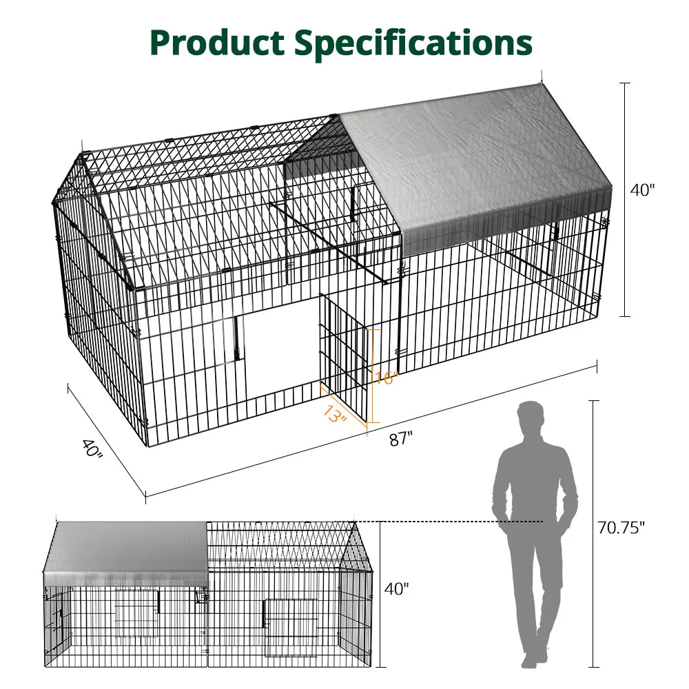 Chicken Coop Run Cage