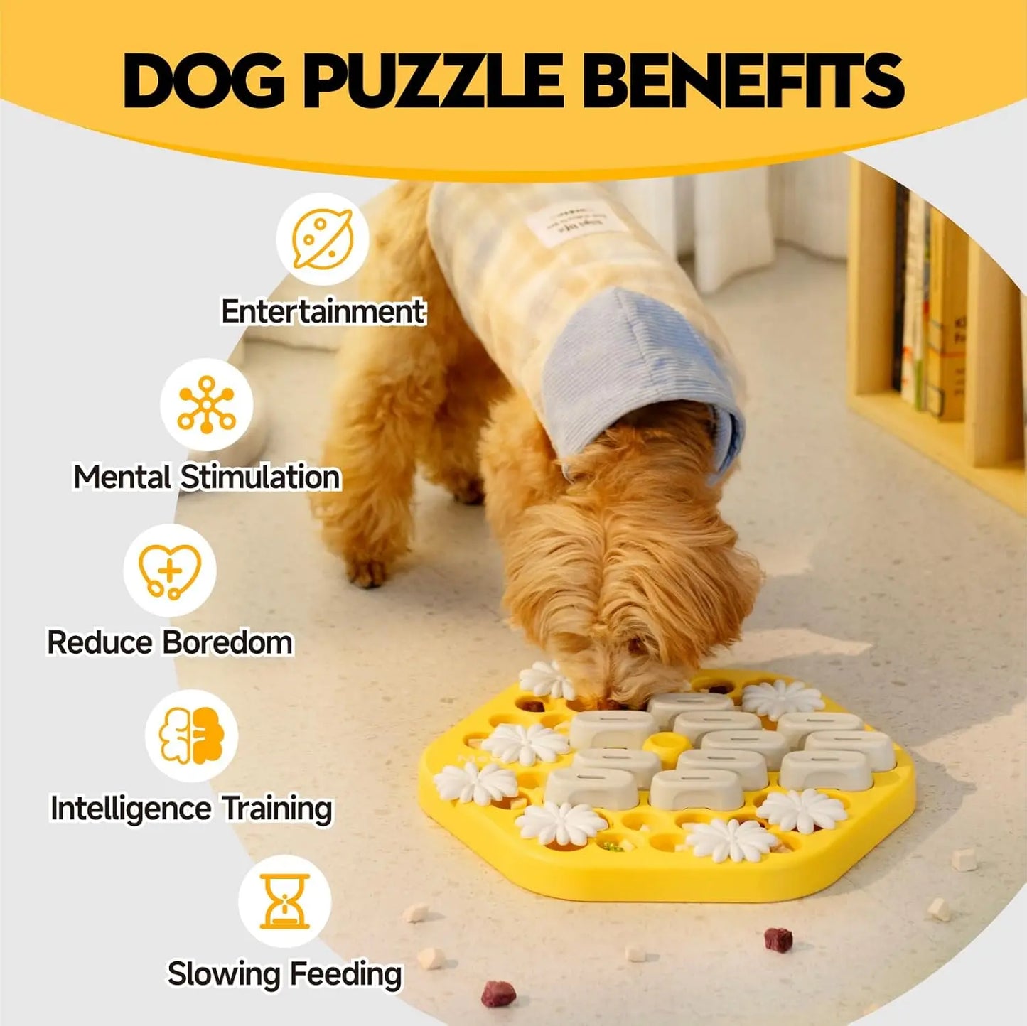 Dog Puzzle Toys Slow Feeder