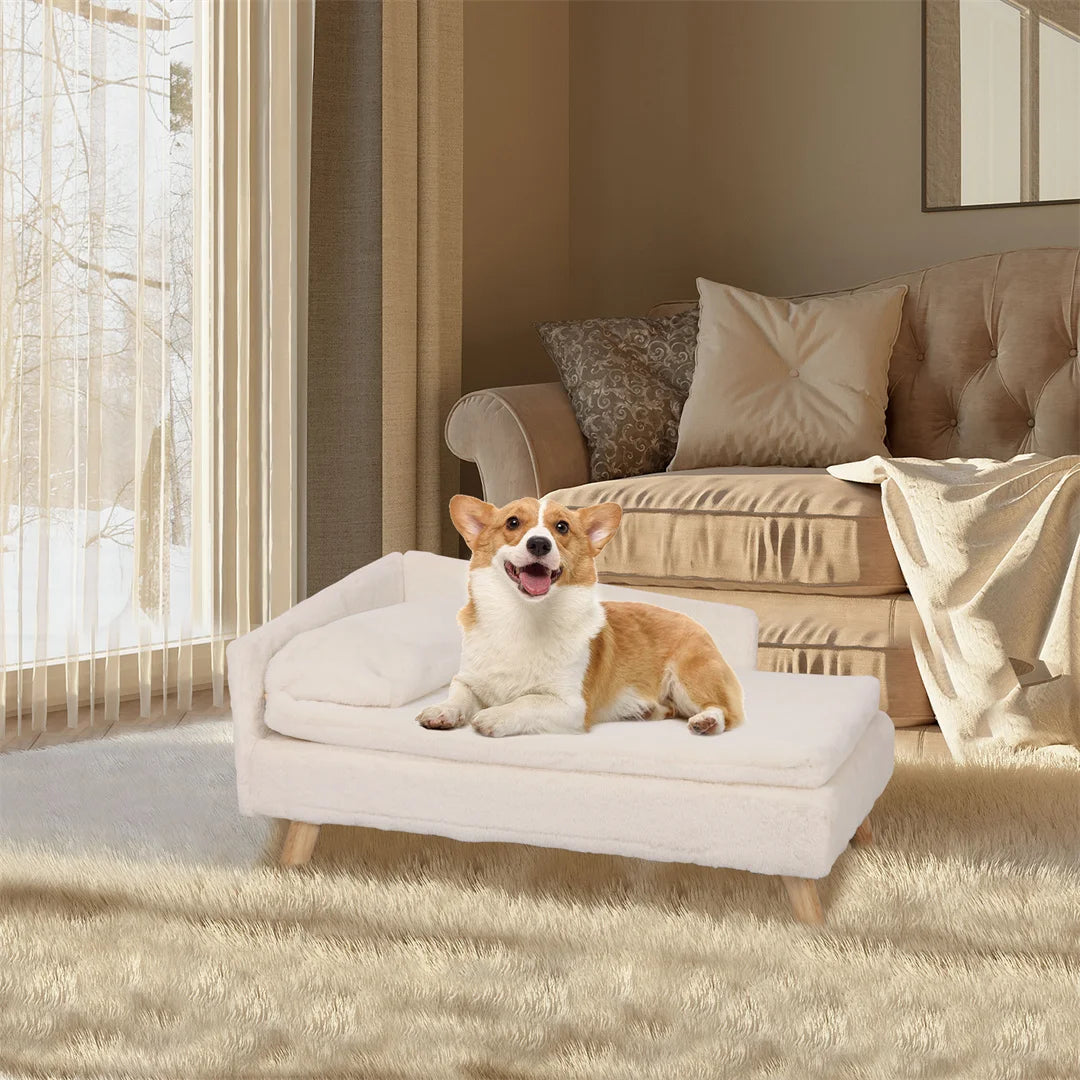 L Shape Dog Cat Sofa Bed