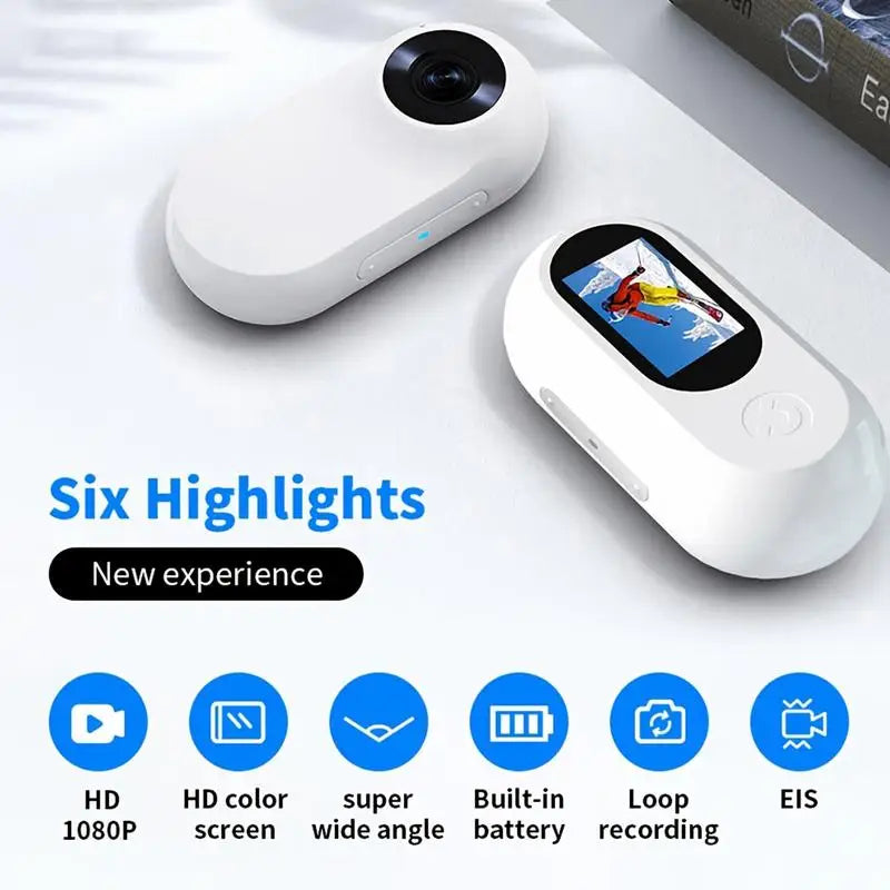 Video Recording Pet Collar HD 1080p Camera/Screen