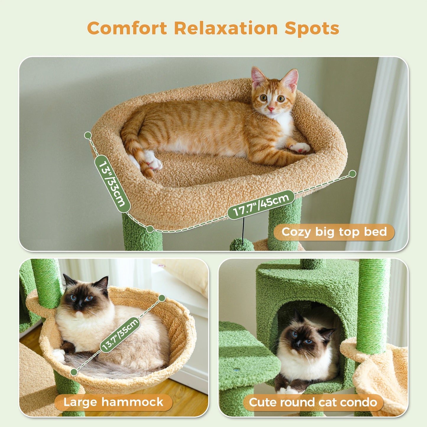 Large Cat Multi-Level Cat Tower