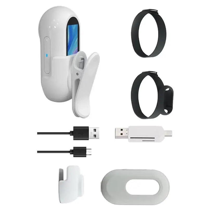 Video Recording Pet Collar HD 1080p Camera/Screen