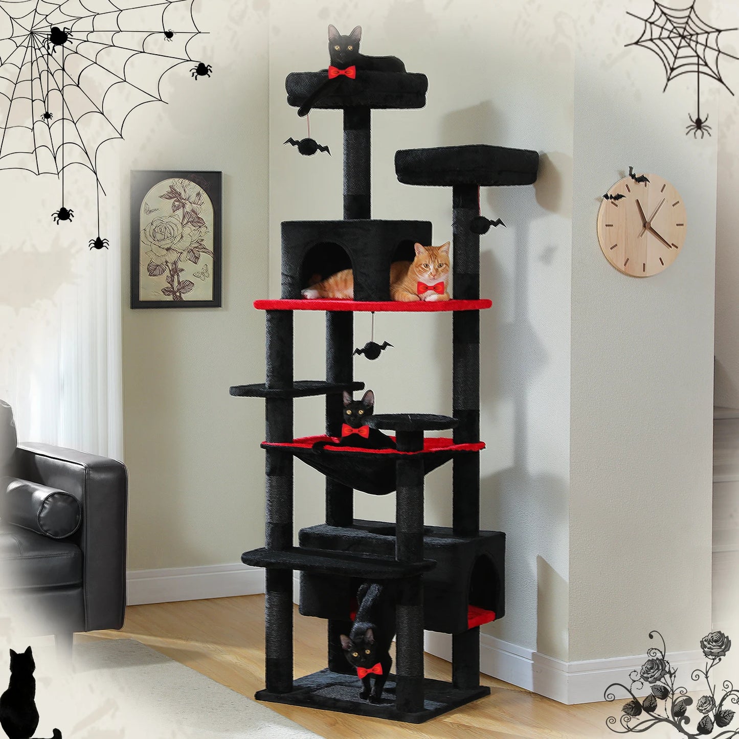 Large Cat Scratching Tower