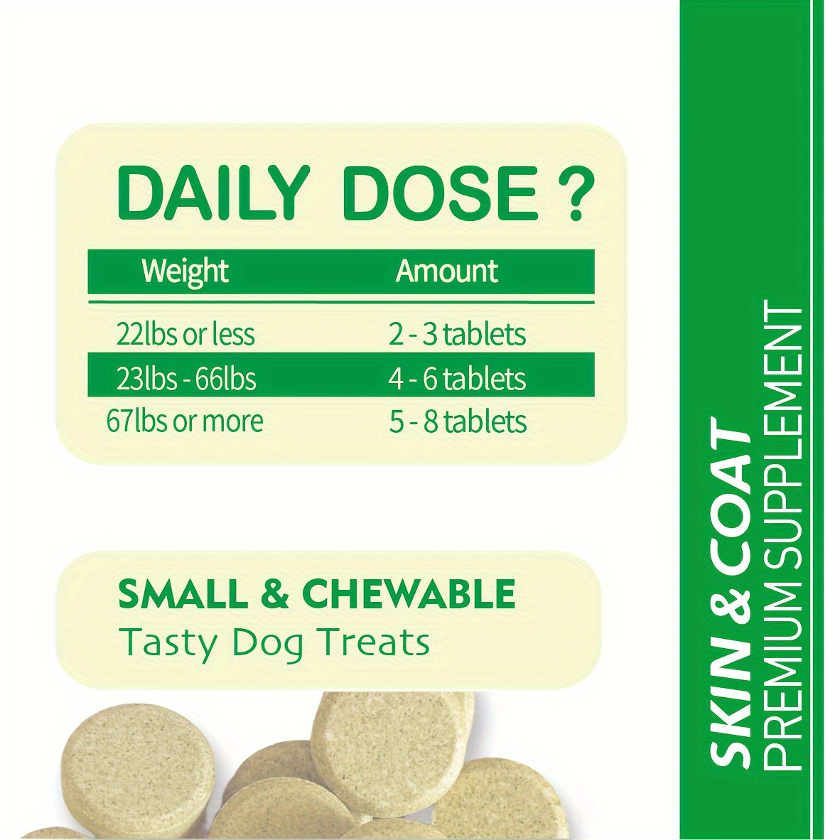 Itching Skin For Dogs, Hot Spot For Dogs, 200 Tablets