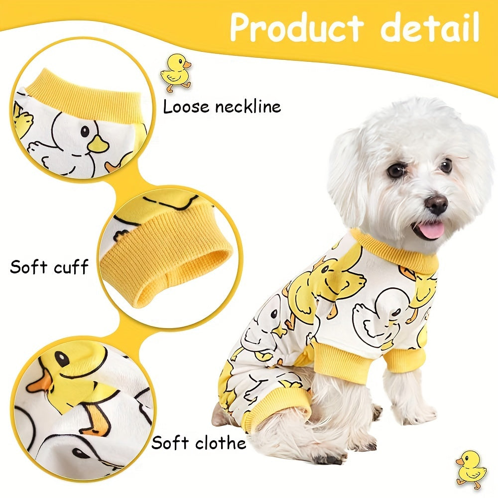 Breathable Dog Pajamas Onesies for Small Dogs