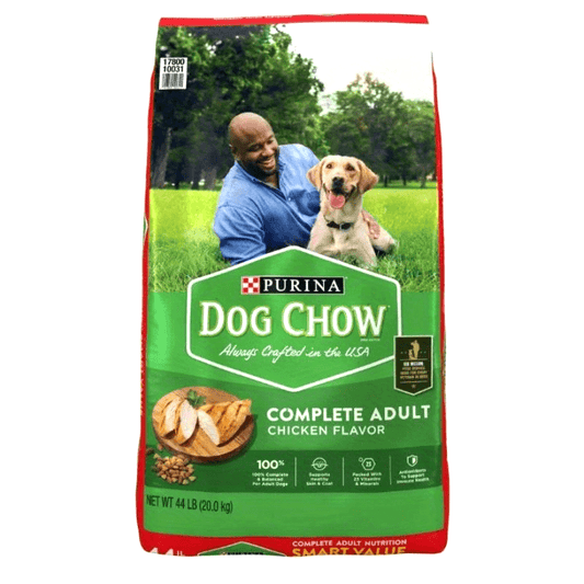 Purina Dog Chow Complete, High Protein, Real Chicken, 44 lb Bag