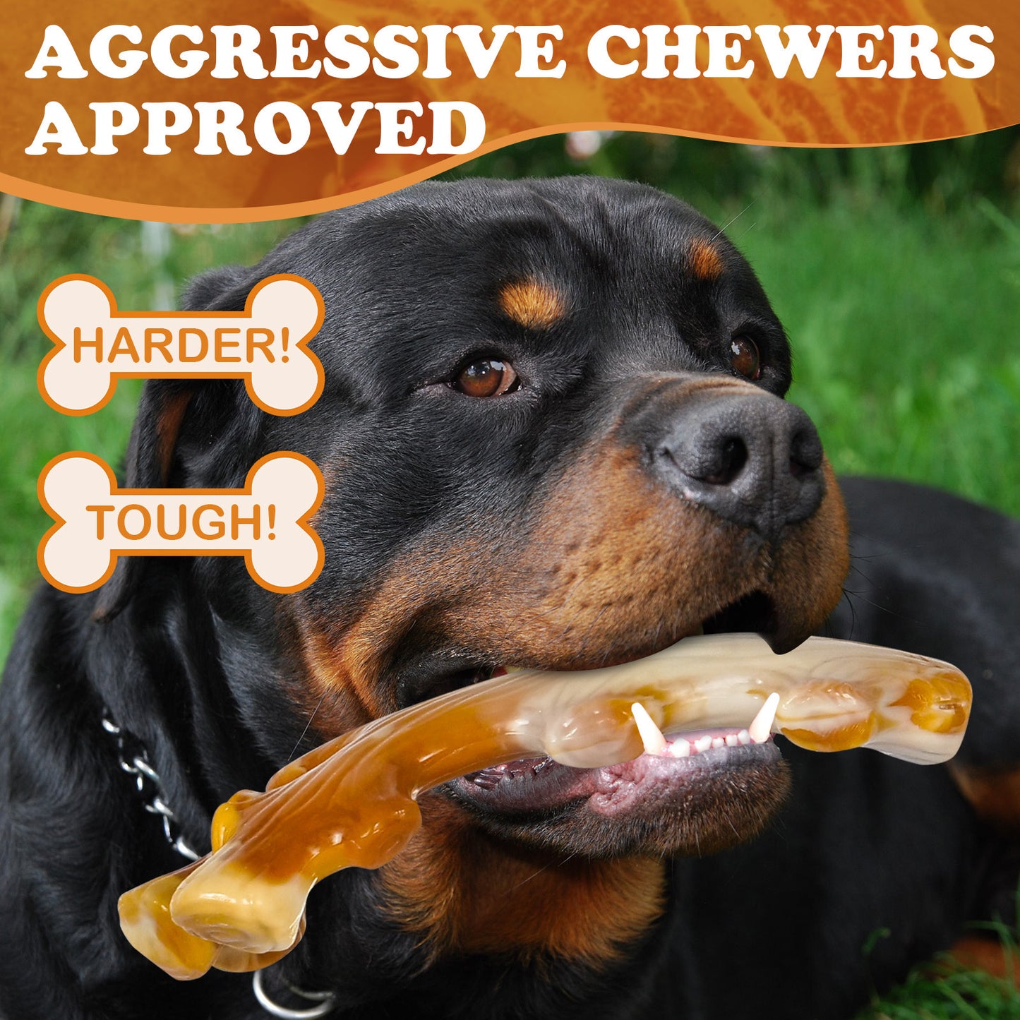 3pcs Dog Toys, Dog Chew Toys For Aggressive Chewers