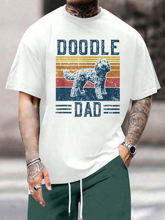 DOODLE DAD Printed Men's T-shirt