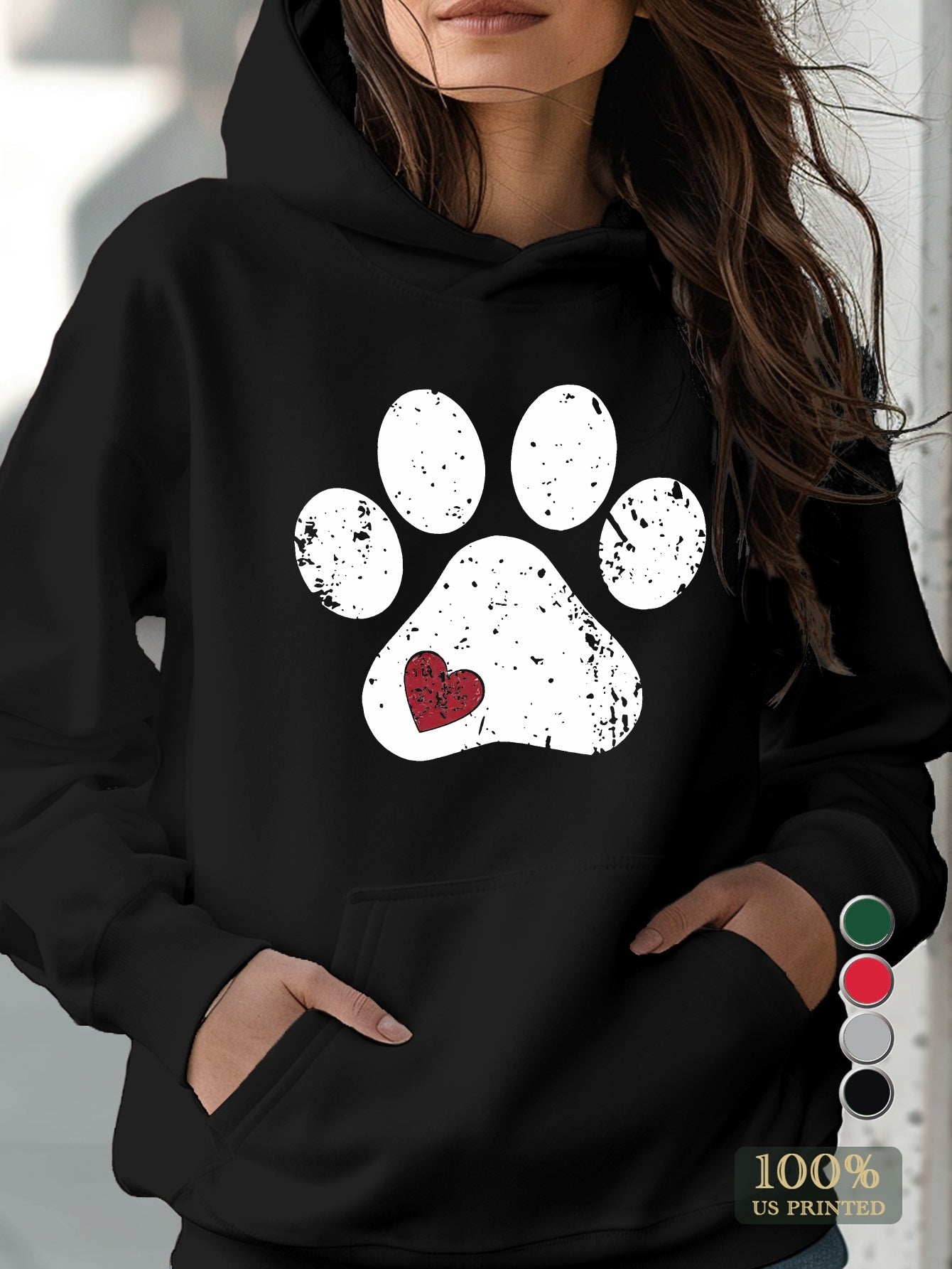 Love Paw women's hoodie