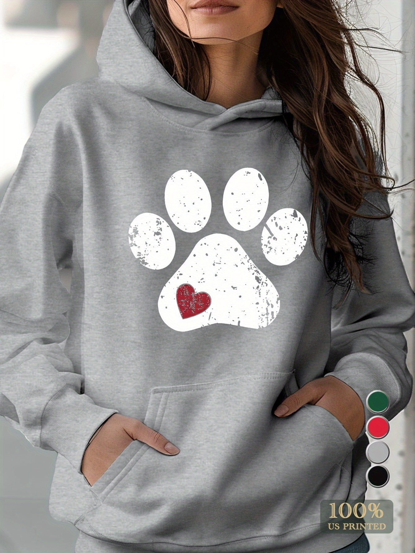 Love Paw women's hoodie