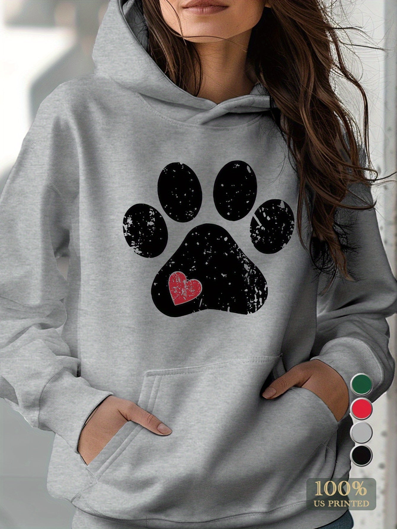 Love Paw women's hoodie