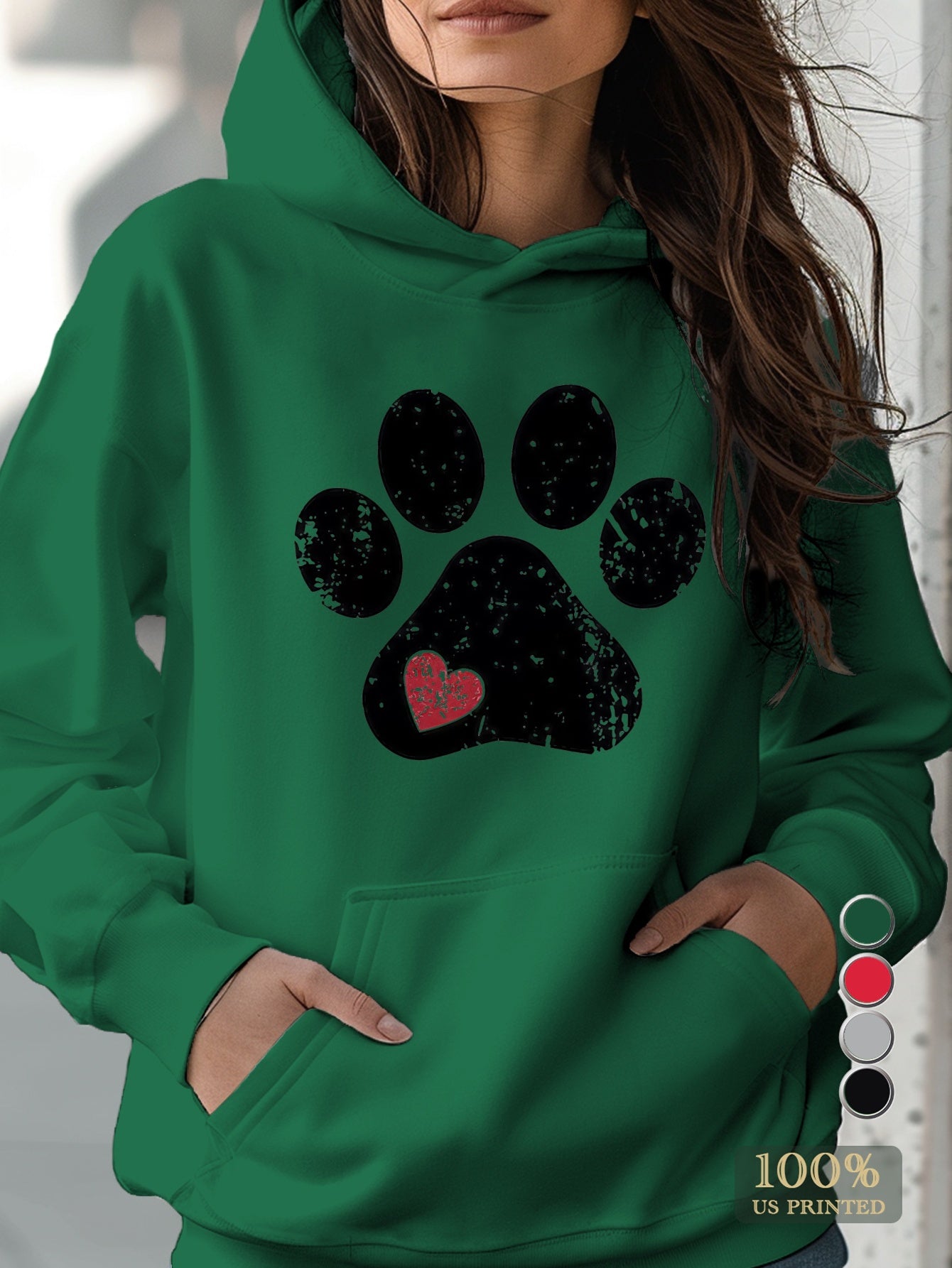 Love Paw women's hoodie