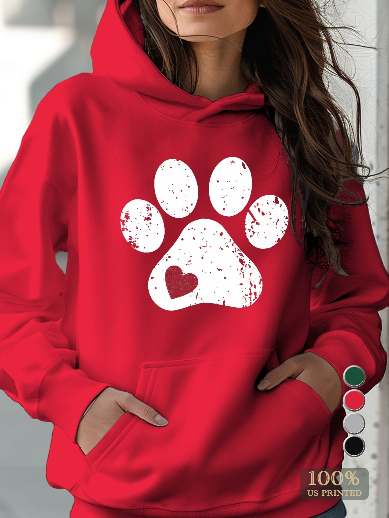 Love Paw women's hoodie