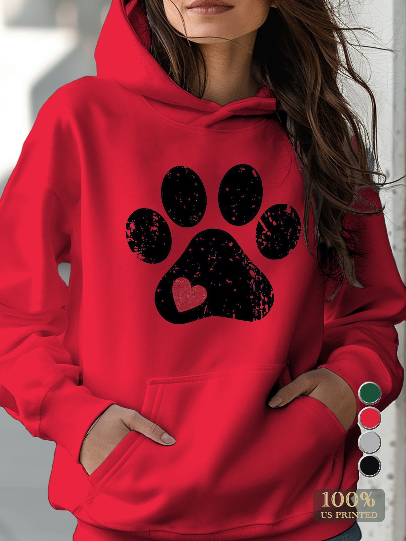 Love Paw women's hoodie