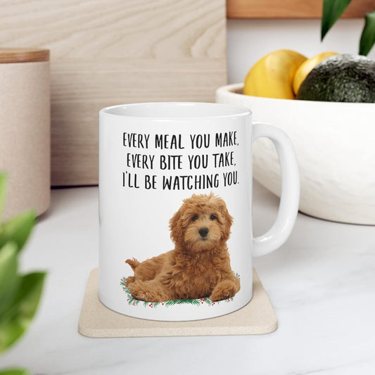 Funny Goldendoodle Red Golden Gifts, Coffee Mug, 11oz