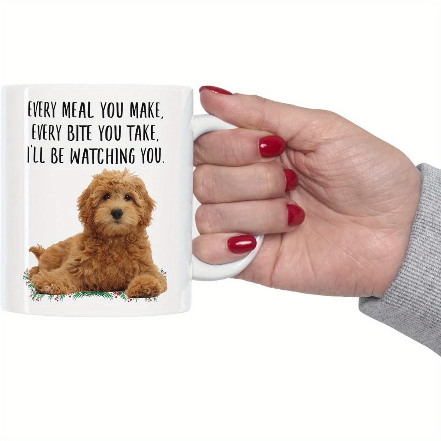 Funny Goldendoodle Red Golden Gifts, Coffee Mug, 11oz