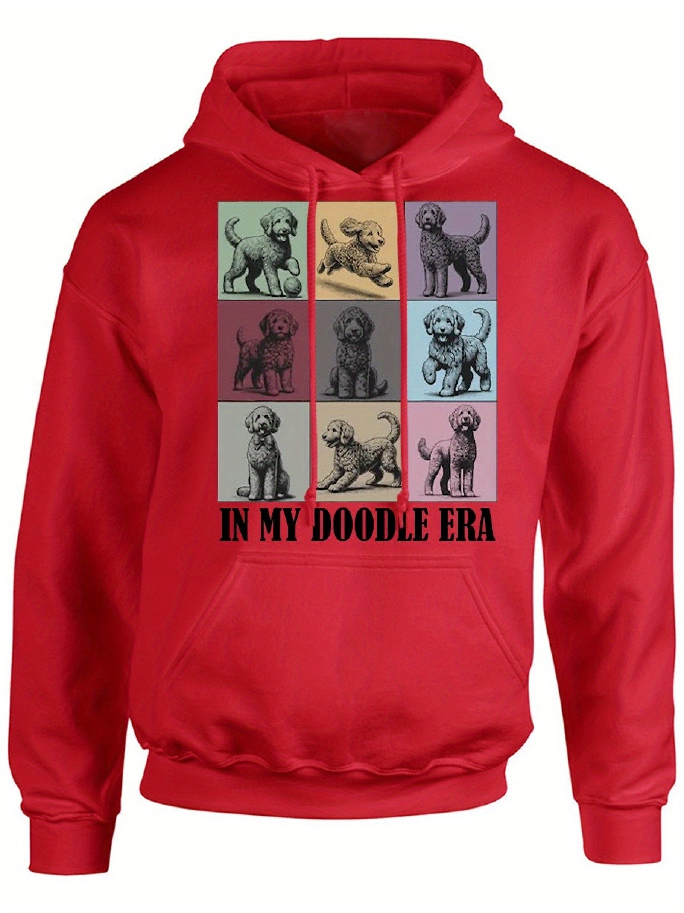 I'm In My Golden Doodle Era  Print Pullover Hoodie