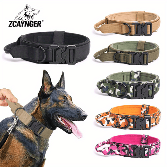 Tactical Dog Collar with Handle