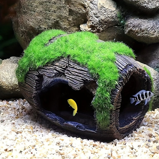 Fish Tank Decoration Escape Cave