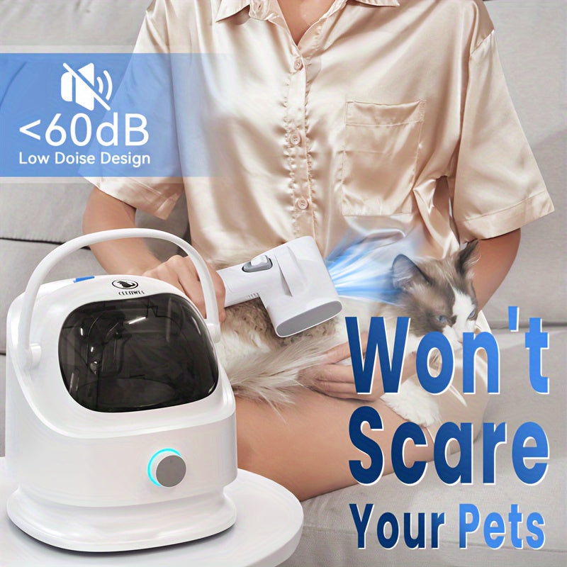 Pet Grooming Kit And Dog Hair Vacuum Cleaner