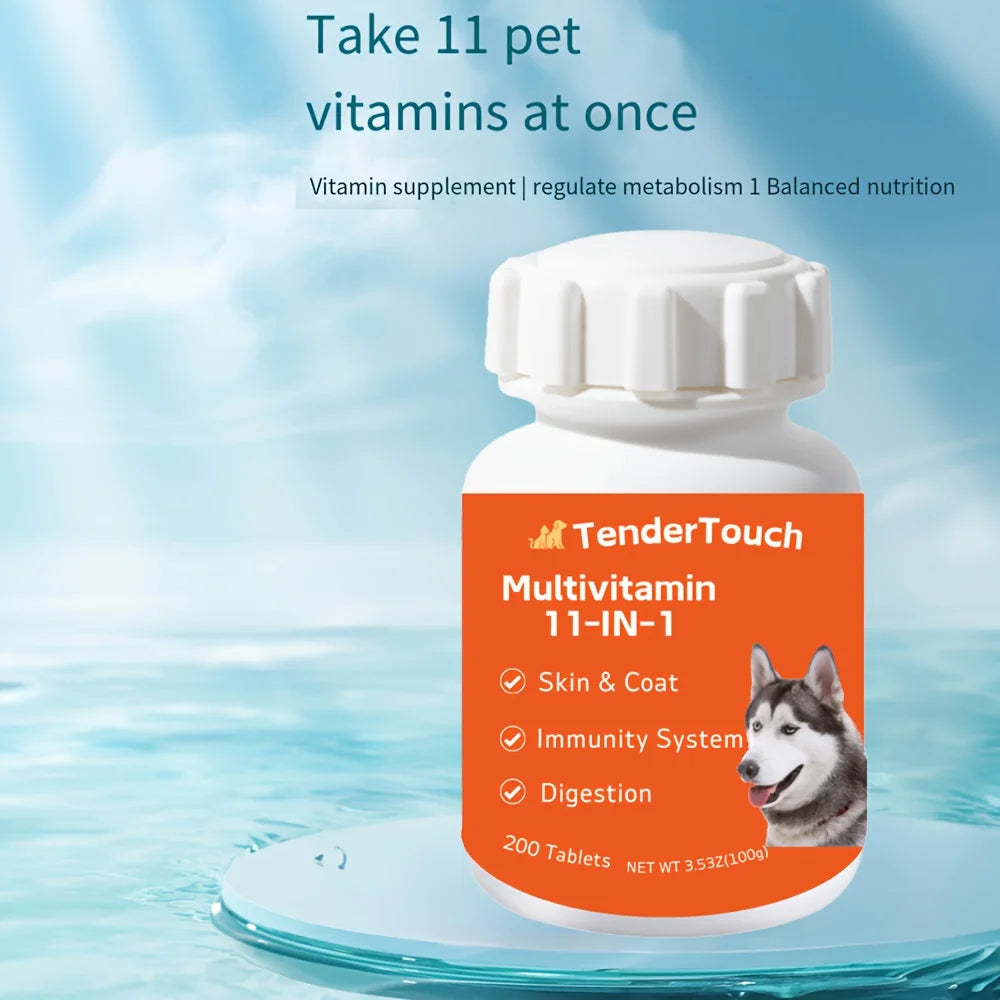 Dog and Cats Multivitamin - 200 Tablets