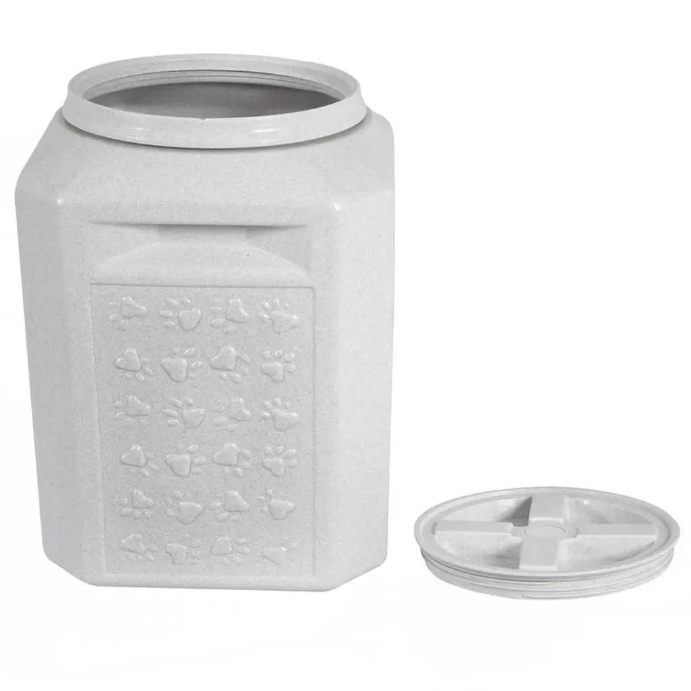 Vittles Vault Outback Pawprint Food Storage Container Airtight & Waterproof 35lb Capacity