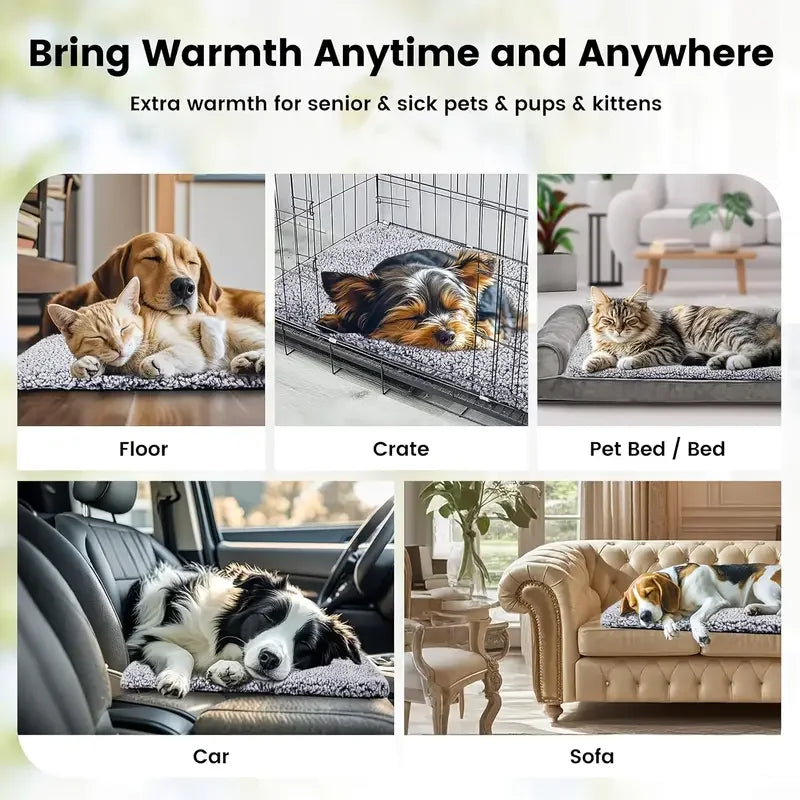 Winter Self-Heating Pet Pad Blanket