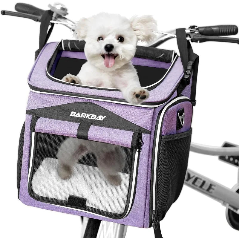 Dog Bike Basket Carrier