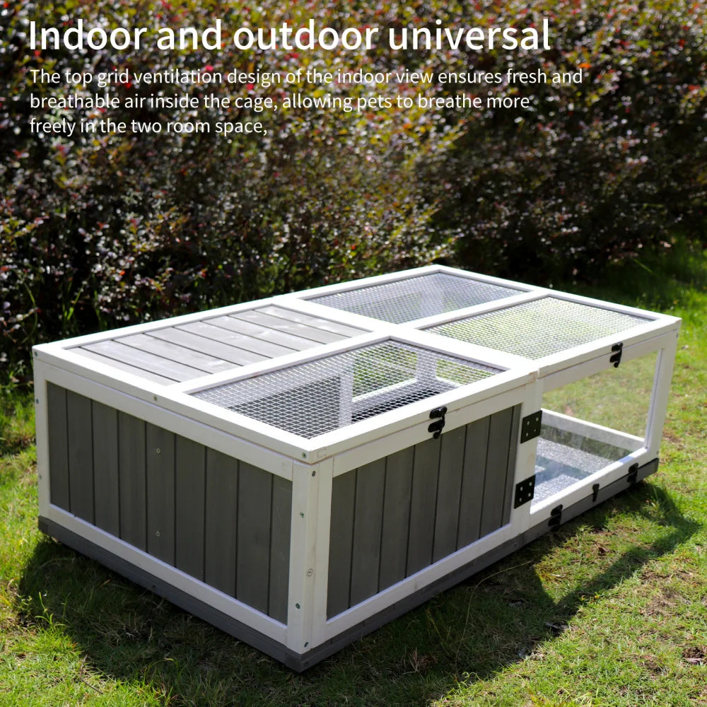 Waterproof Wooden Turtle House