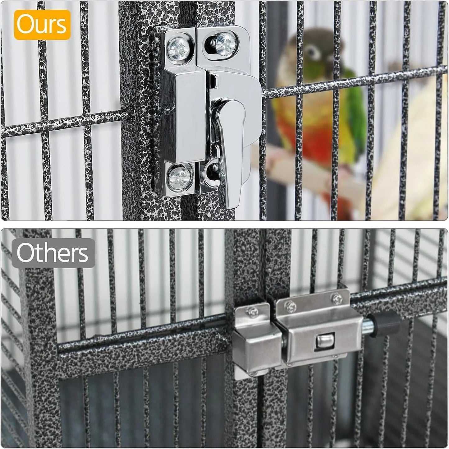 69" Play Top Bird Cage with Rolling Stand