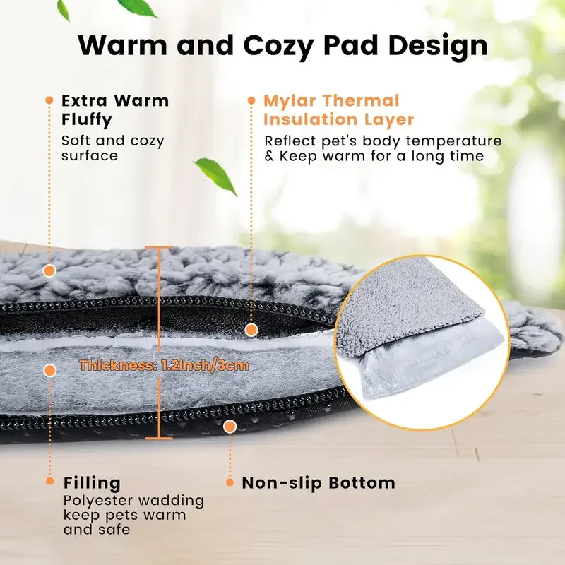 Winter Self-Heating Pet Pad Blanket