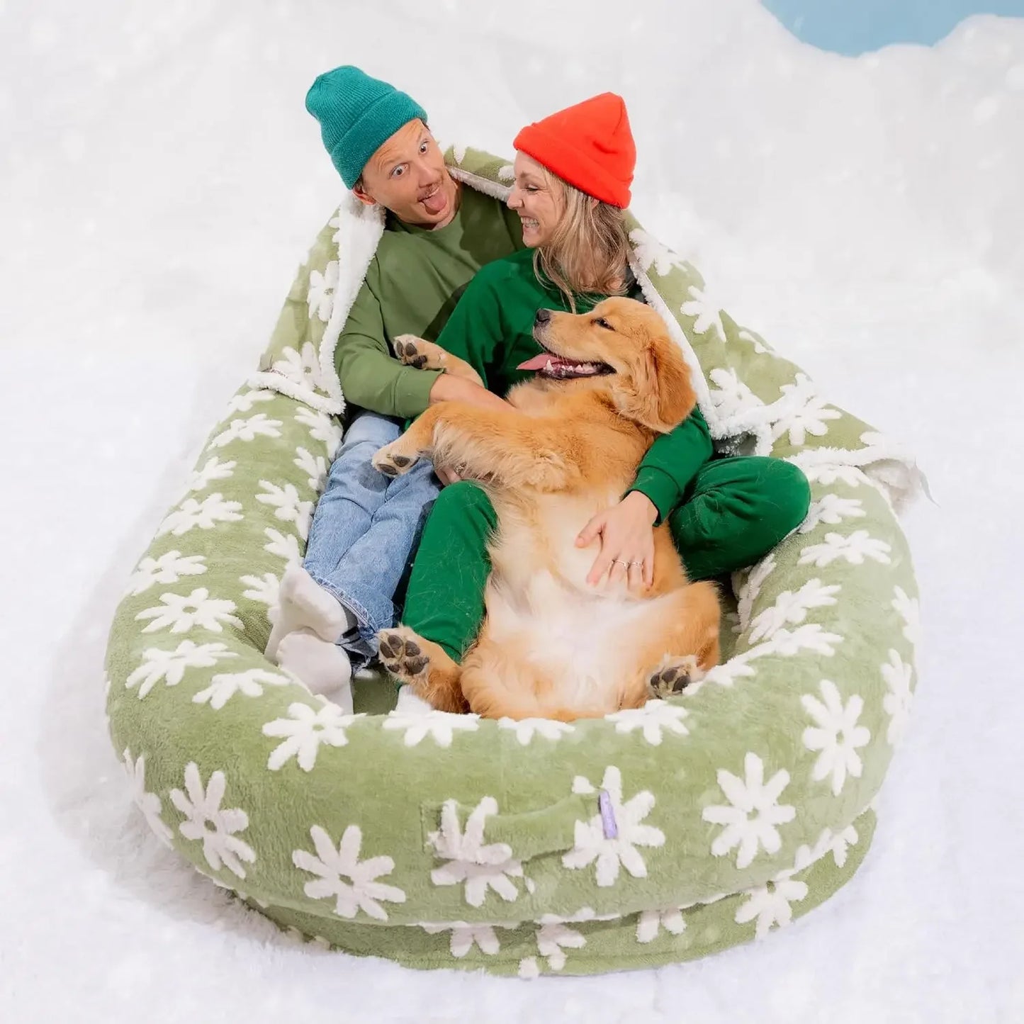 Donut Small Bed for Dogs & Cats Calming