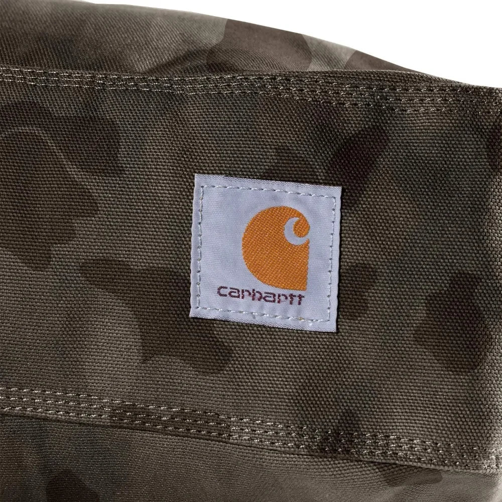 Camo Canvas Pet Bed With Water-Repellent