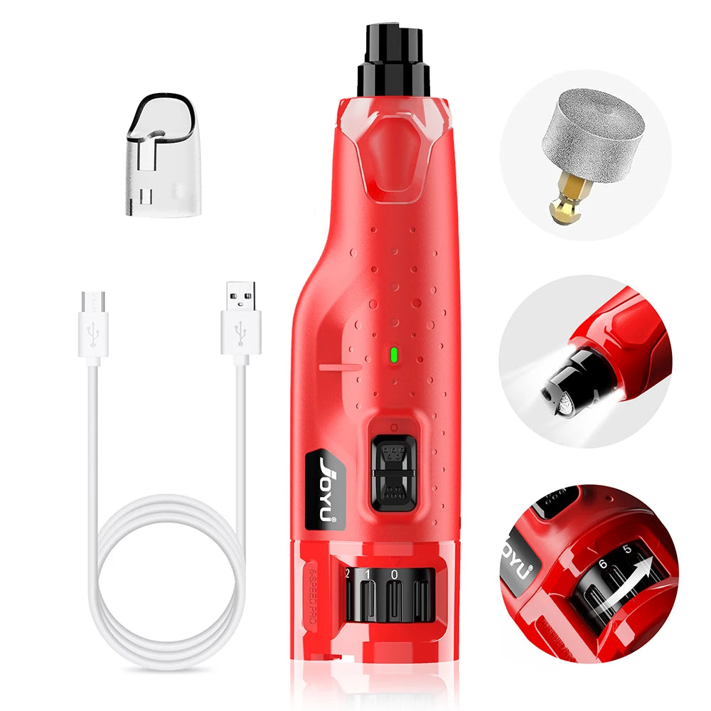 Super Quiet Powerful 6-Speed Nail Trimmer