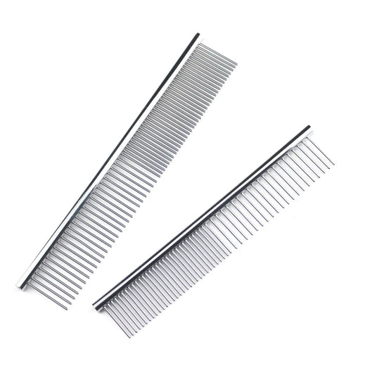 Stainless Steel Dog Comb Long