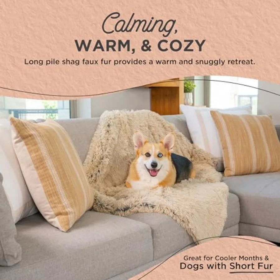 Calming Shag Dog Blanket