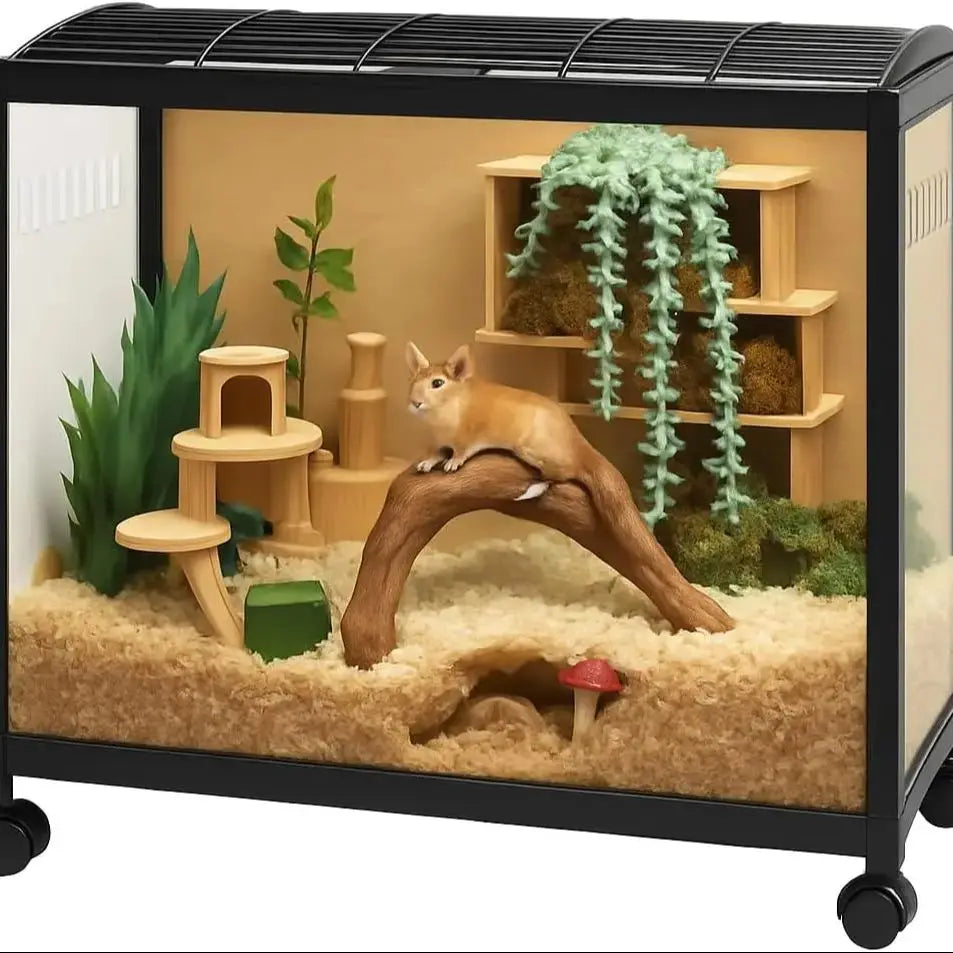 Transparent Hamster Habitats