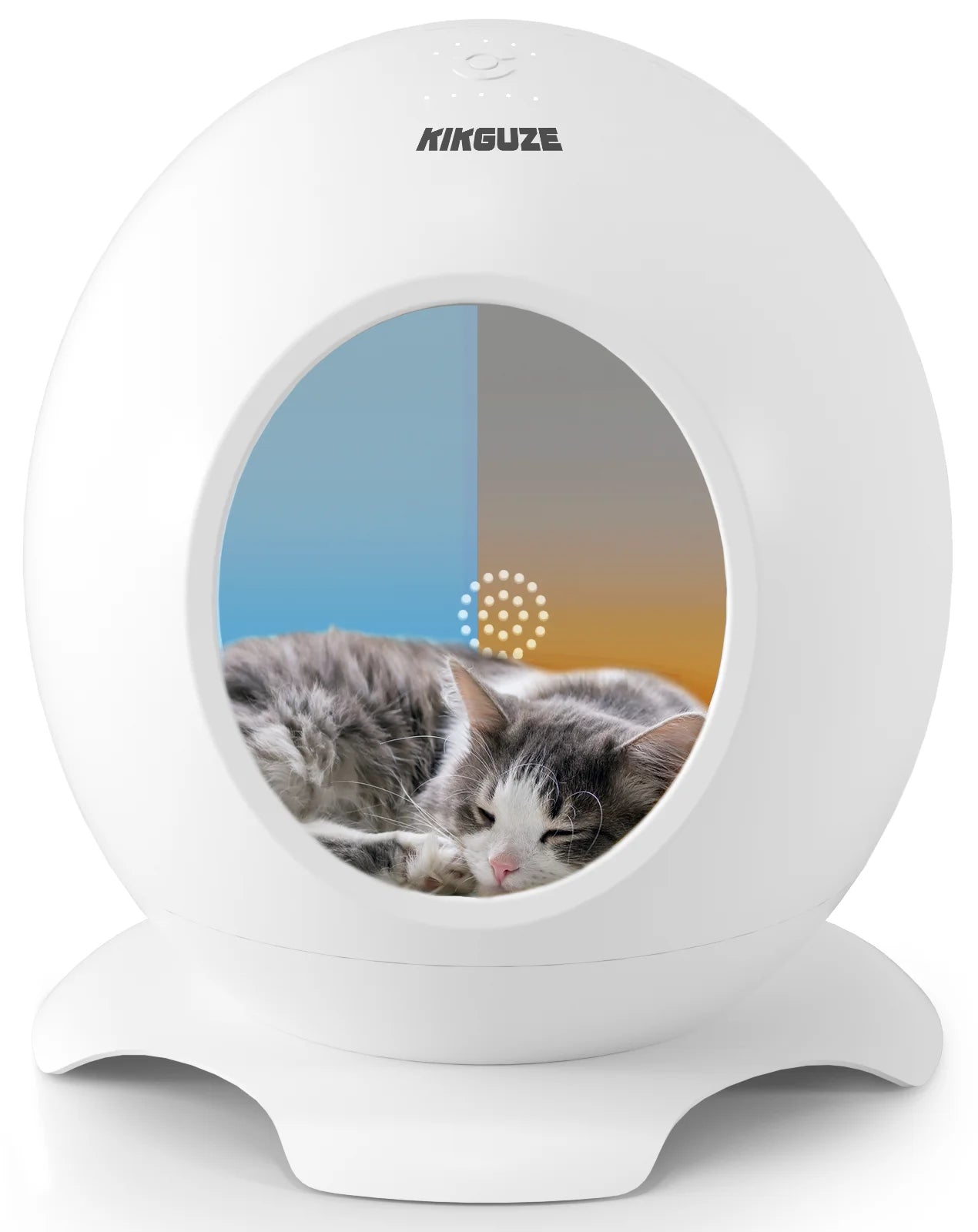 Modern Round Pet Bed for Cats or Small Dogs