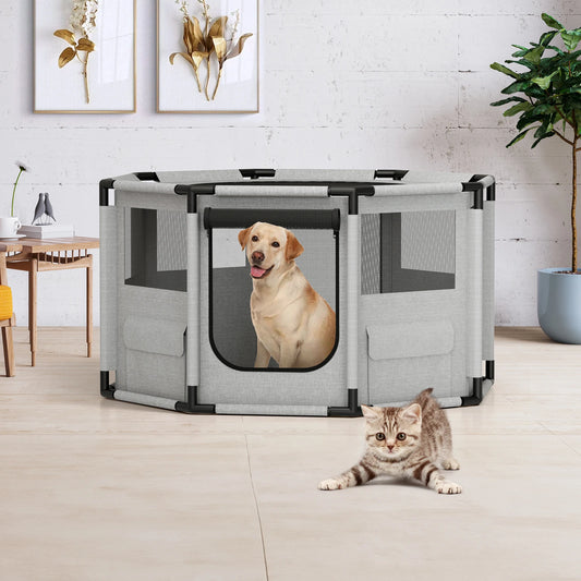 Octagon Dog Portable Crate