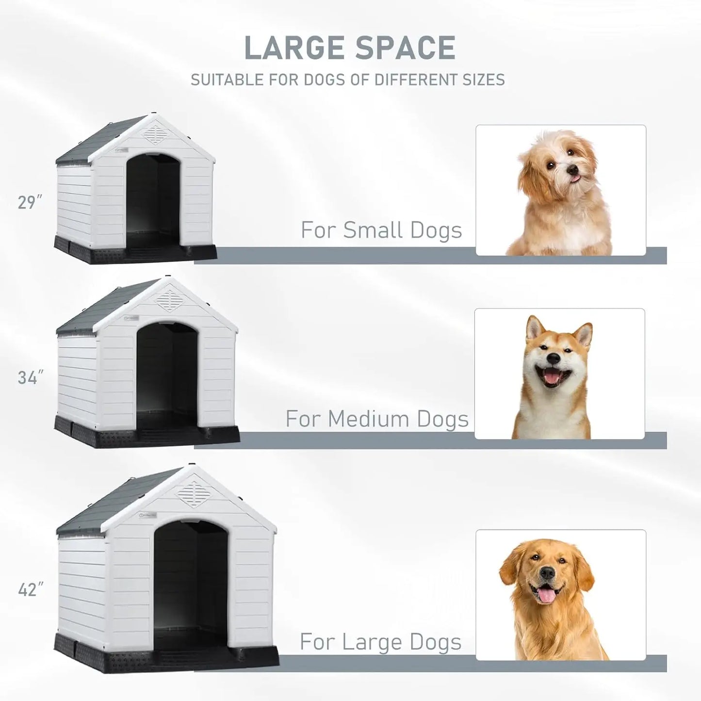 large kennels, outdoor kennels, indoor kennels, outdoor pet houses, plastic kennels around the clock