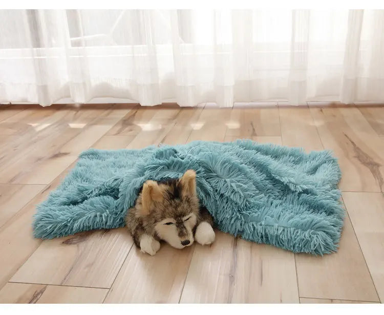 Soft Pet Blanket Mat Warm Dog