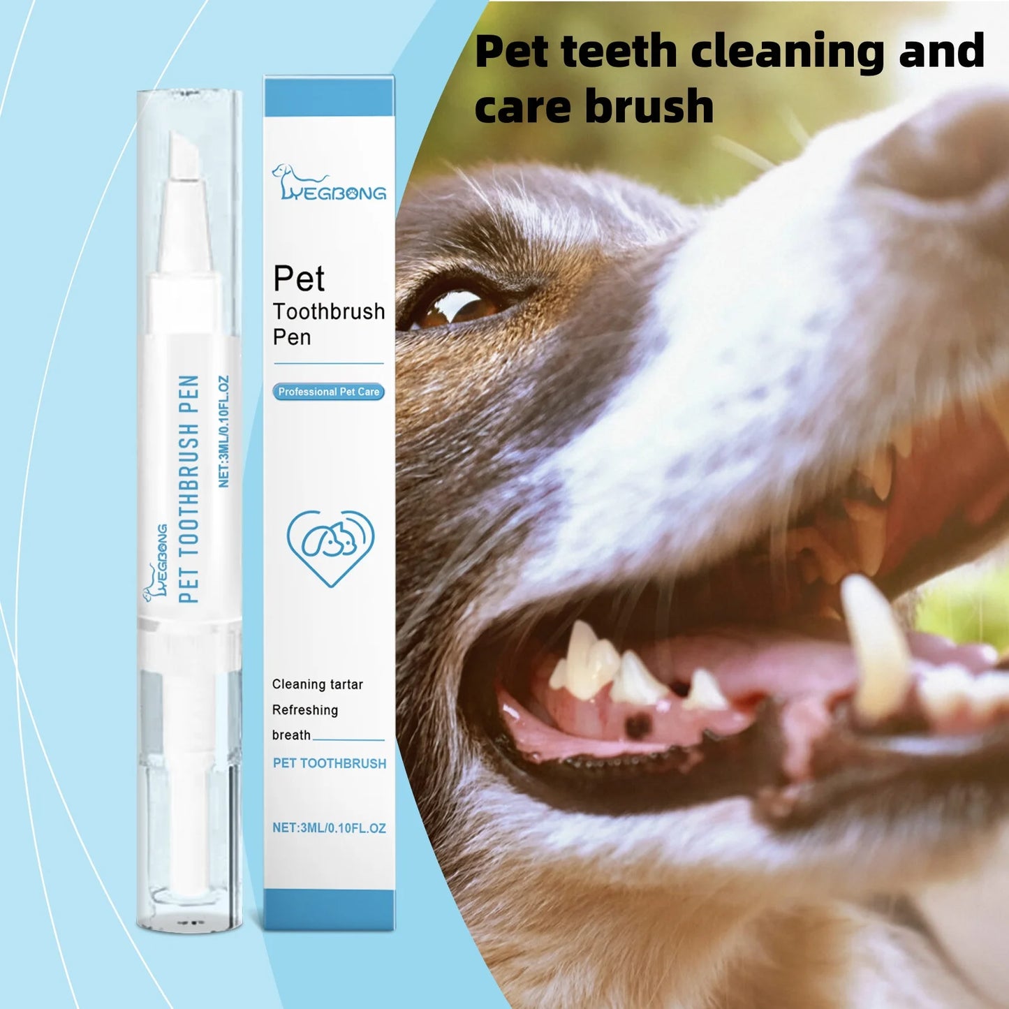 1PC Dog Cat Pet Teeth Cleaning Pen