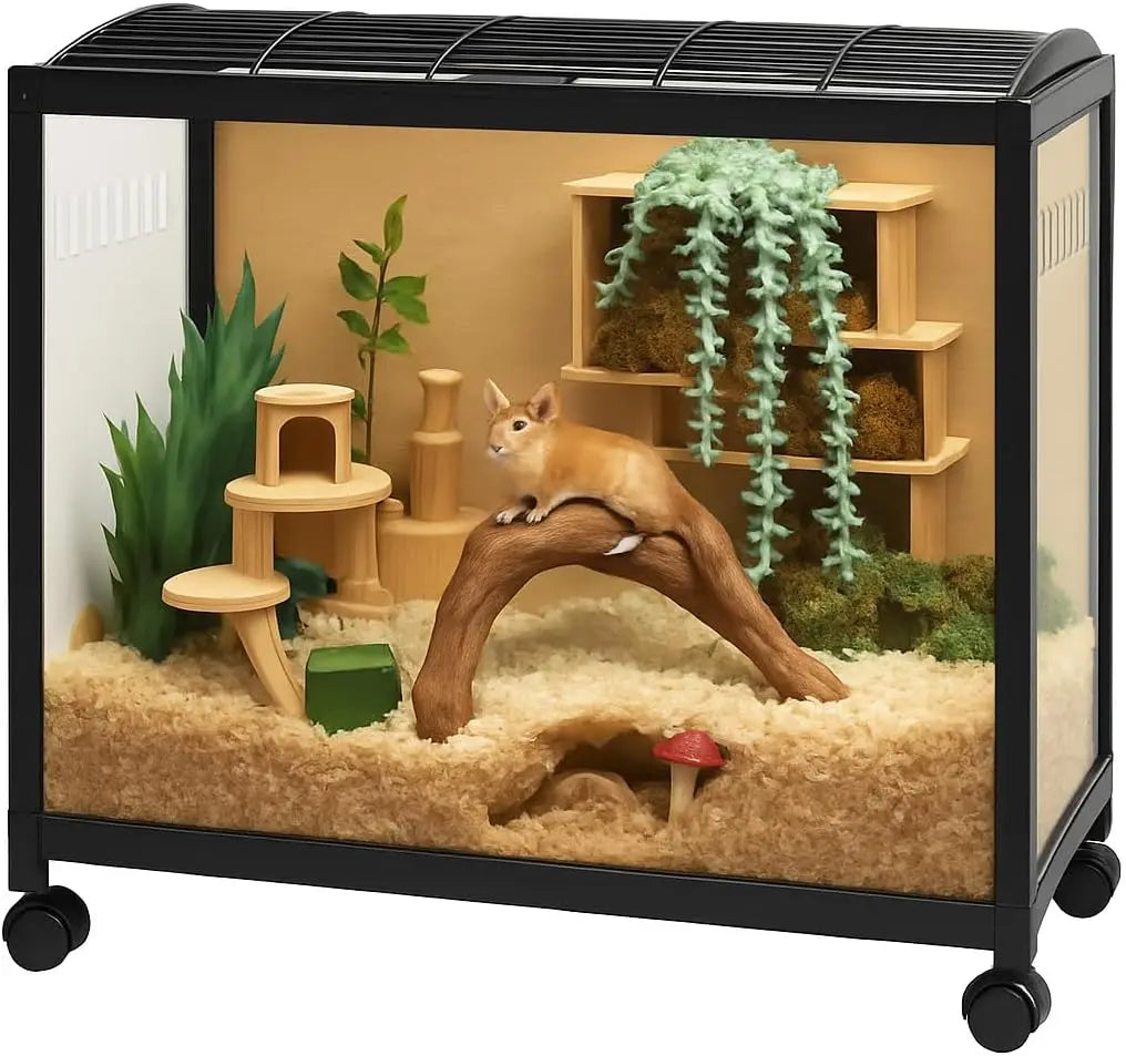 Transparent Hamster Habitats