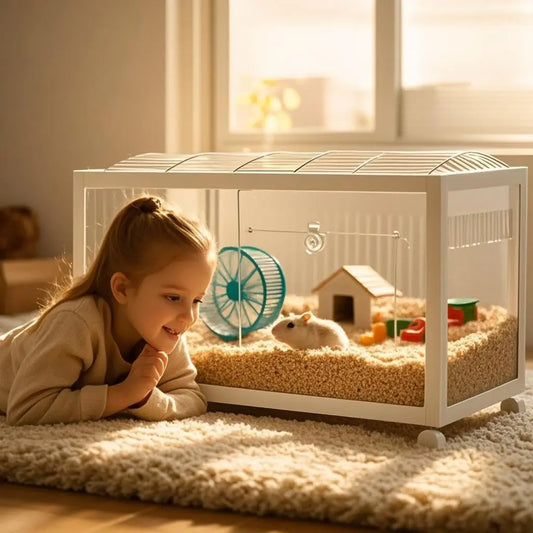 Transparent Hamster Habitats