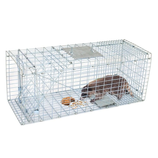 US 32" Live Animal Cage Trap Heavy Duty