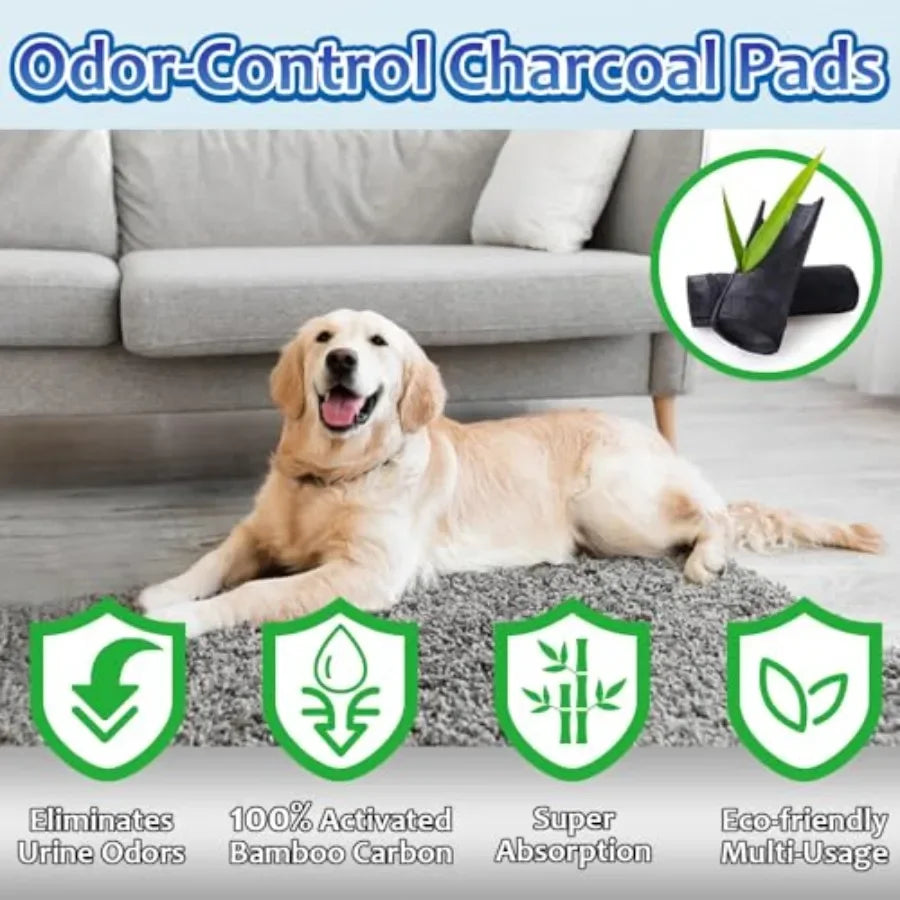 Charcoal Dog Pee Pads Extra Large