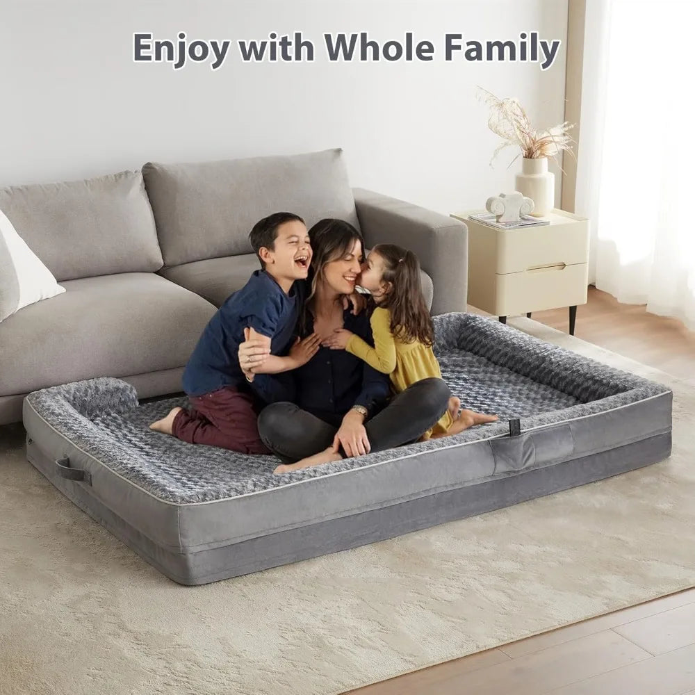 Human Dog Bed for People Adults, Washable